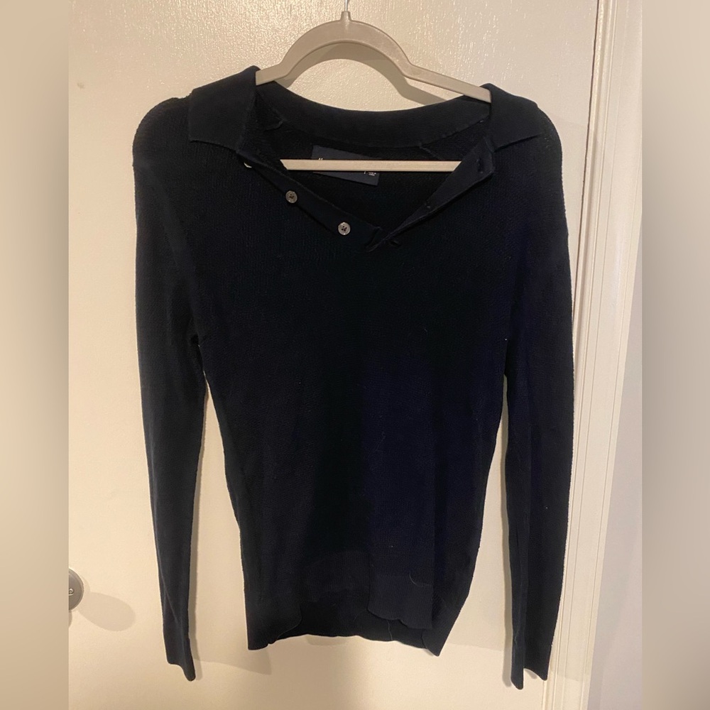 Abercrombie Knit Collared Sweater
